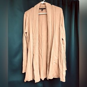 WHBM Ribbed Cover Up Sweater